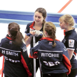 Angharad was alternate in the Great Britain team at the World University Games